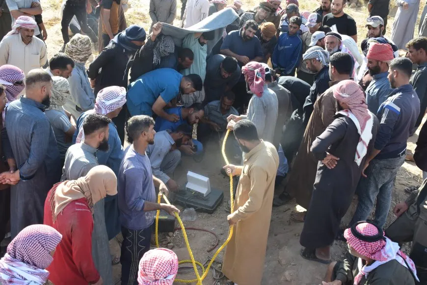 انتشال فتى بعد سقوطه في بئر زراعي بريف الشدادي