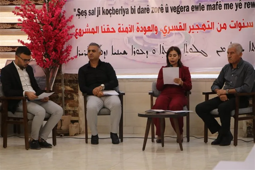 جلسة حوارية تؤكد على حق العودة إلى سري كانيه ومحاسبة مسؤولي التهجير القسري