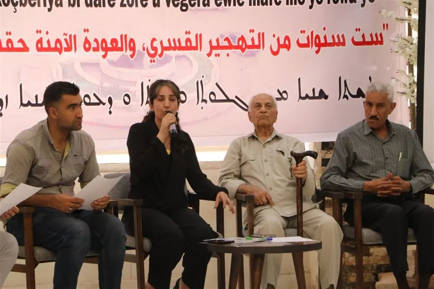 جلسة حوارية تؤكد على حق العودة إلى سري كانيه ومحاسبة مسؤولي التهجير القسري