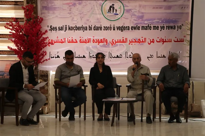 جلسة حوارية تؤكد على حق العودة إلى سري كانيه ومحاسبة مسؤولي التهجير القسري