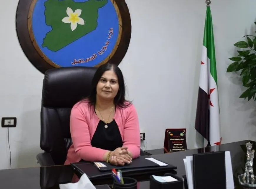 كوثر دوكو: حزب سوريا المستقبل يعمل لإعادة الحياة السياسة إلى الشارع السوري