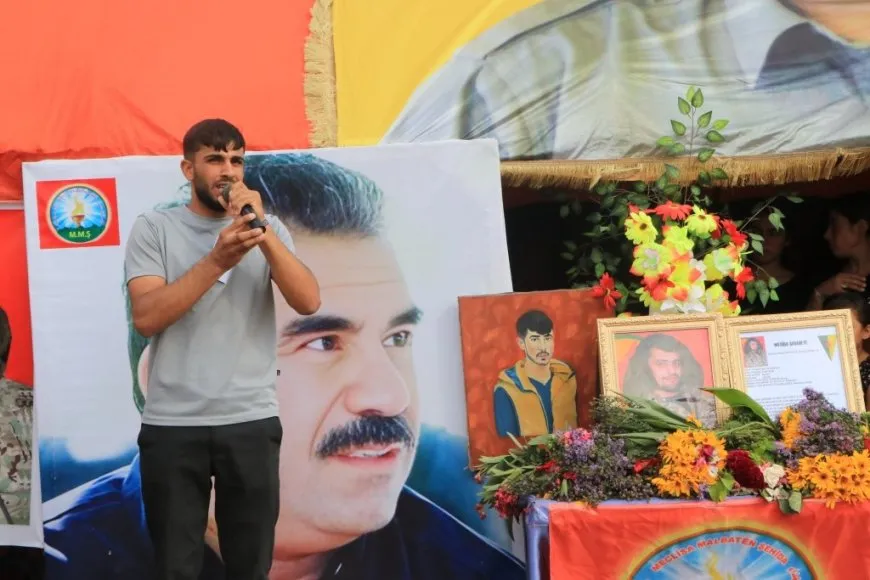 تقديم واجب العزاء لذوي شهيد واستذكار 3 شهداء من الكريلا في كوباني