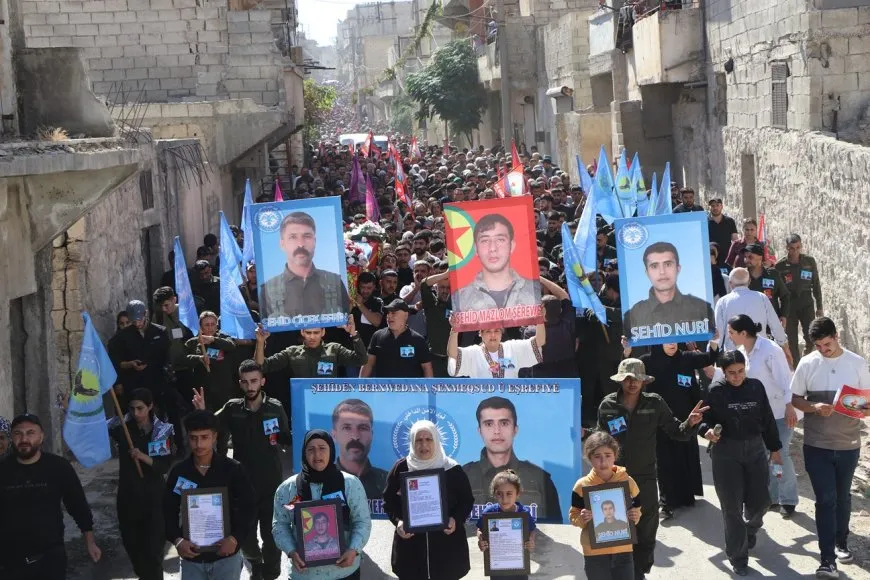 تشييع جثماني شهيدين وكشف سجلّ آخر في حلب