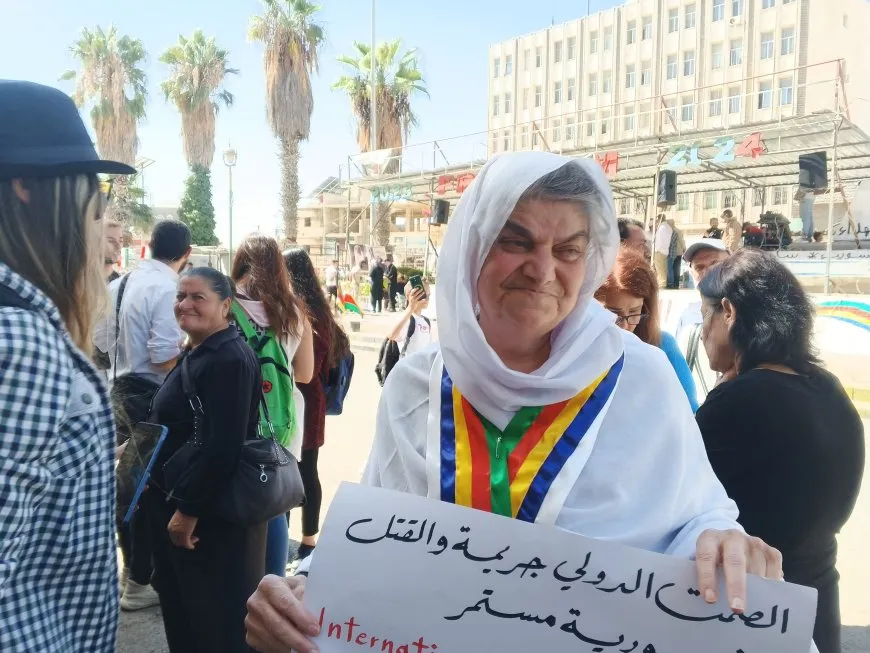 فعاليات تضامنية في السويداء مع شمال وشرق سوريا ومطالبة بحق تقرير المصير 
