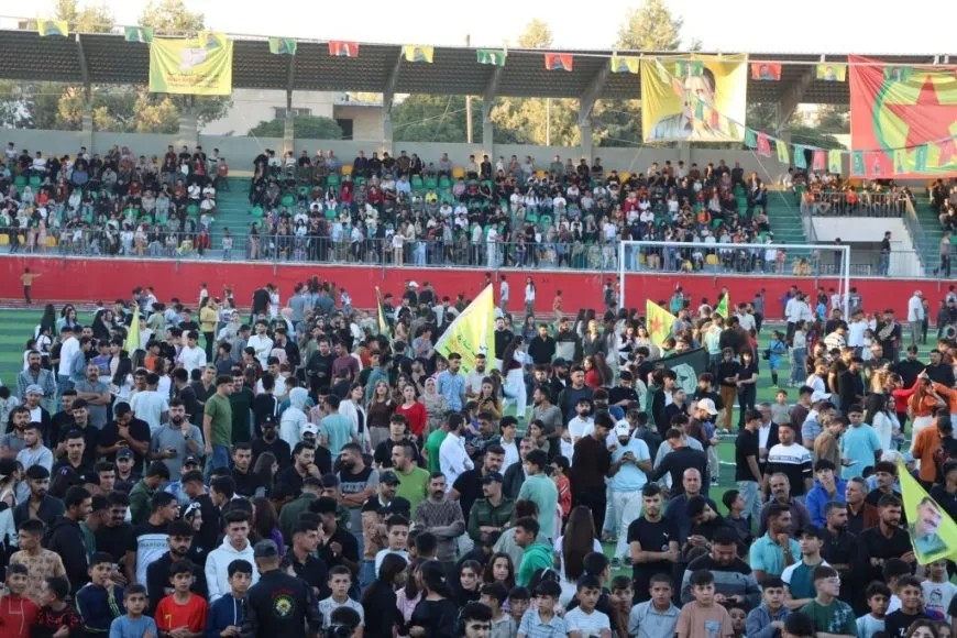 انطلاق فعاليات مهرجان الشهيد باور آكر السادس للثقافة والفن والرياضة في كوباني