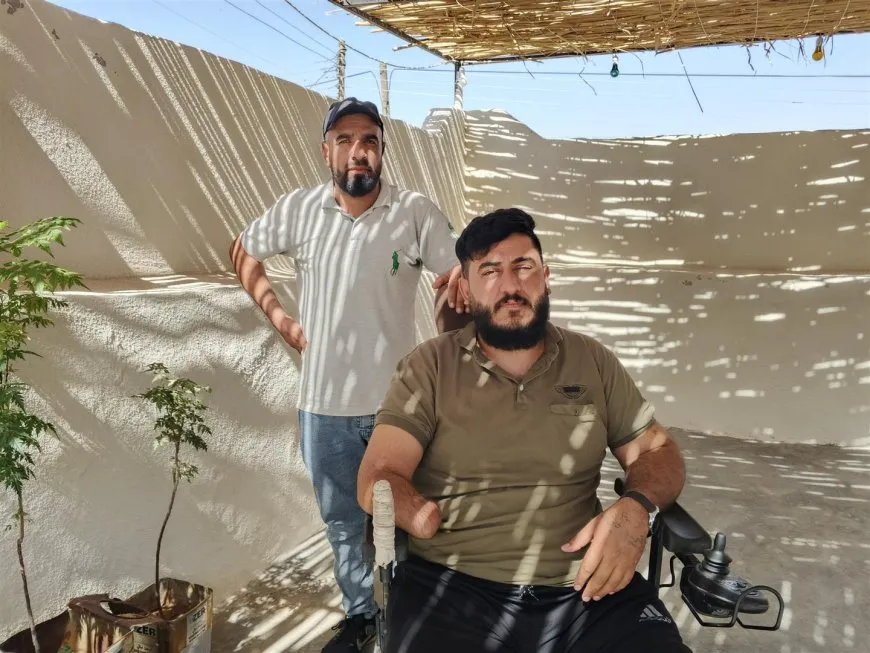 باهوز الهول.. مقاتل لم تنكسر إرادته رغم فقدانه اليد والساق والعين