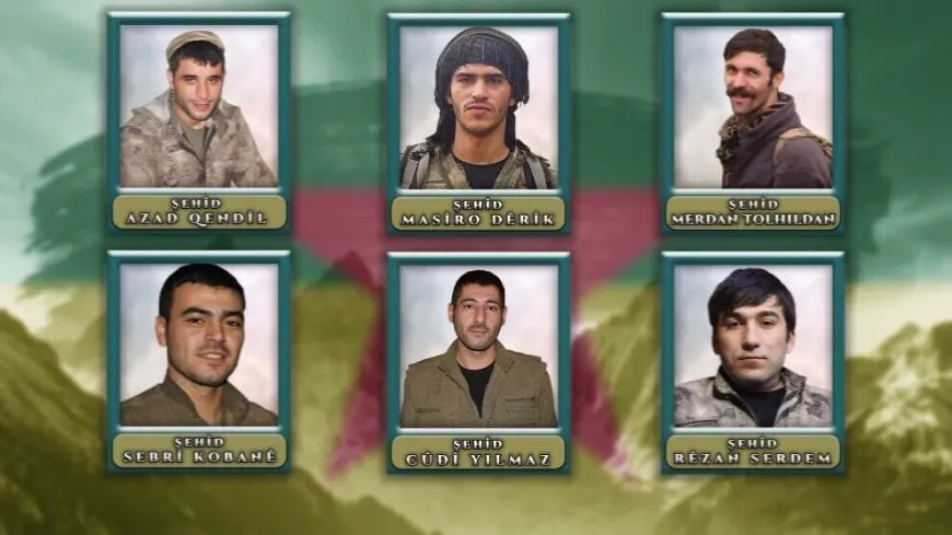 HPG تعلن استشهاد 6 مقاتلين وتقدّم التعازي للشعبين الكردي والعربي