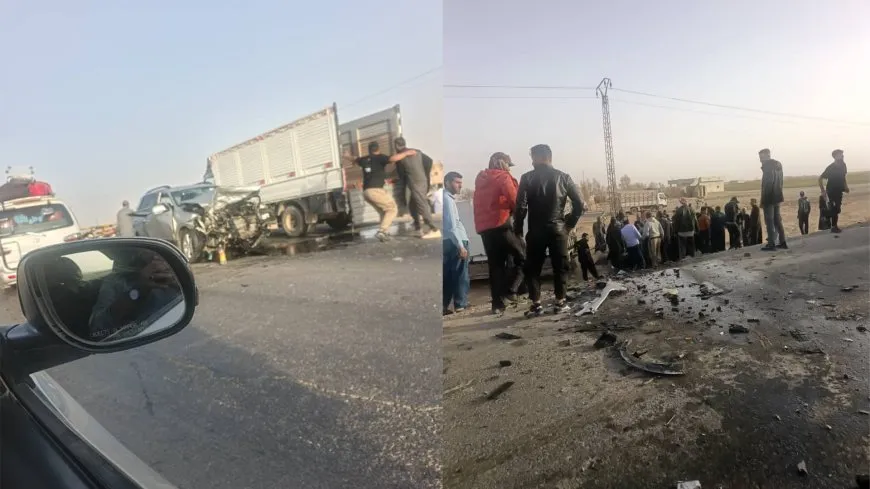 وفاة وإصابة عدد من أساتذة جامعة الفرات في حادث سير  