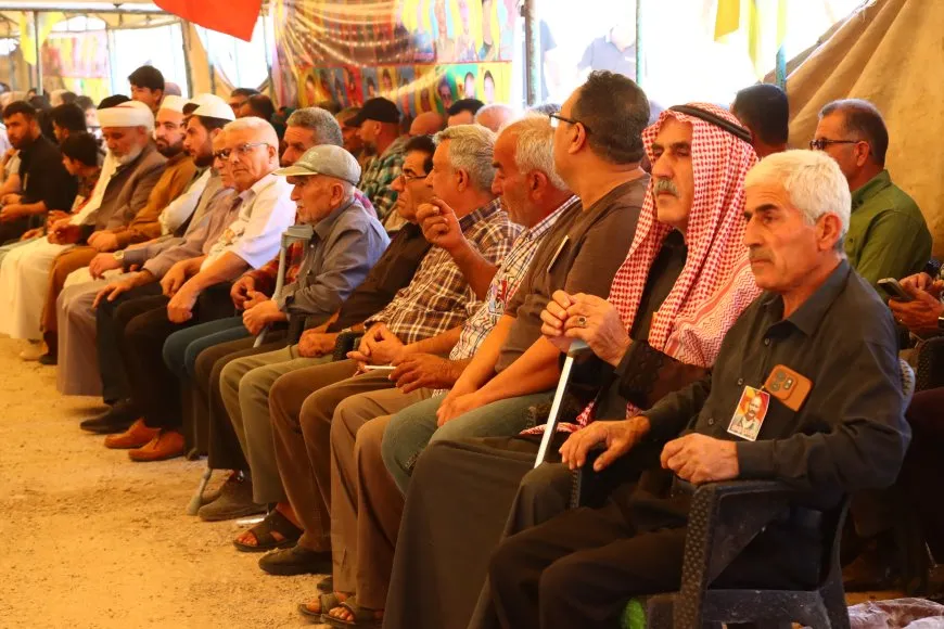 مكونات قامشلو تُشدد على ضرورة التكاتف مع قسد خلال مراسم عزاء 