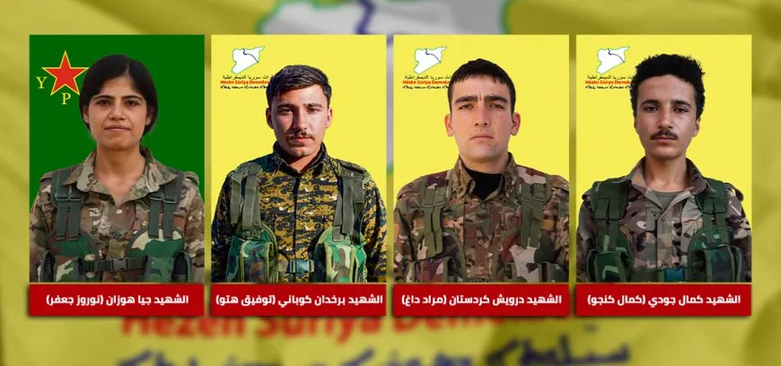 قسد تكشف عن سجل 3 من مقاتليها ومقاتلة من YPJ