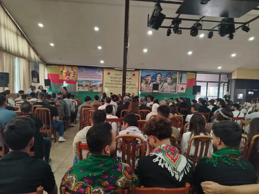 اختتام أعمال الكونفرانس الأول لشبيبة حزب الاتحاد الديمقراطي (PYD) في لبنان