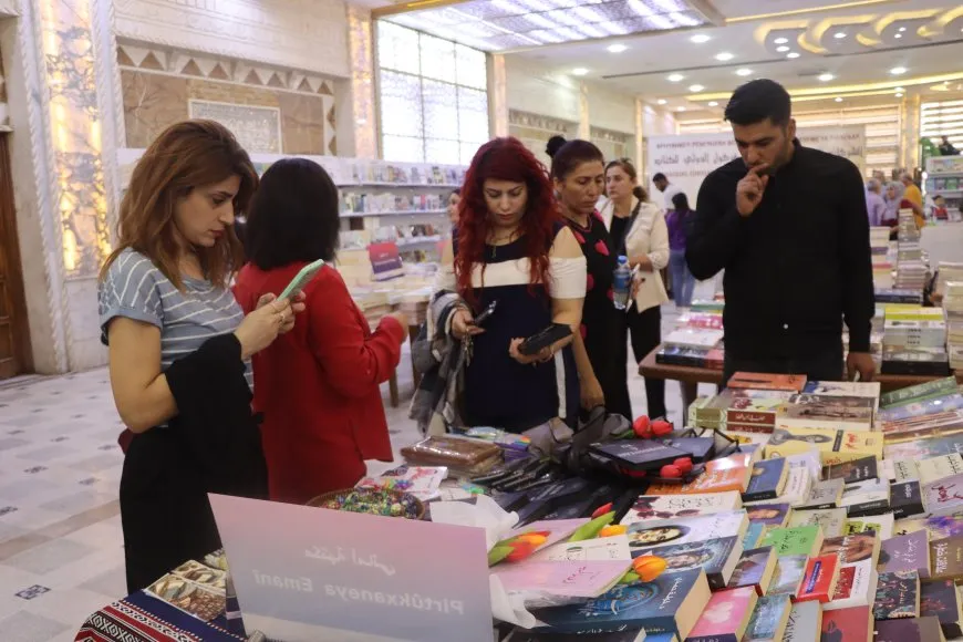 انطلاق معرض الشهيد هركول الدولي للكتاب بنسخته التاسعة في قامشلو