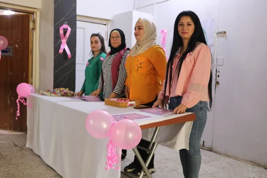 هيئة الصحة والهلال الأحمر الكردي ينظمان محاضرة توعوية حول سرطان الثدي