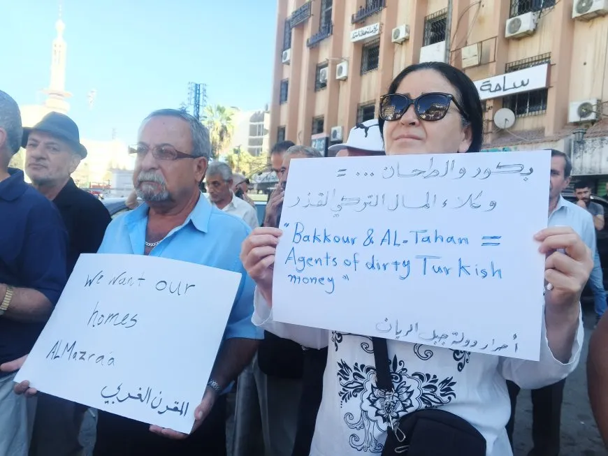 احتجاجات في السويداء وريفها تطالب بتحرير المخطوفين وحق تقرير المصير