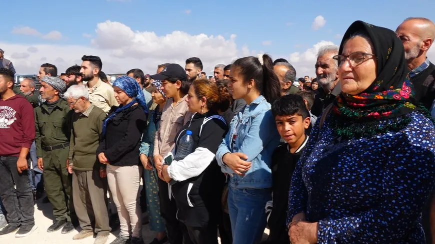 مراسم تشييع جثمان المناضلة زينب محمد عبد القادر في حلب