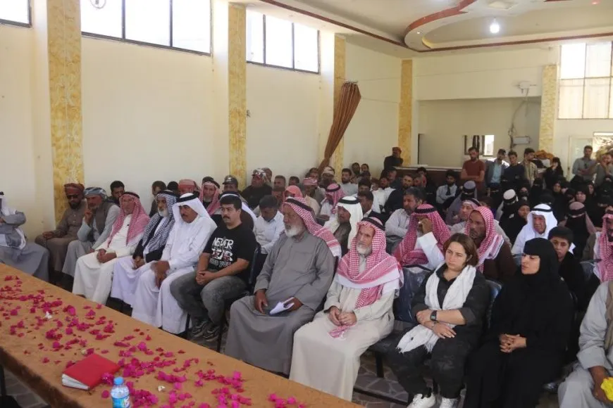 تأكيد على دعم قسد خلال اجتماع جماهيري في هجين 