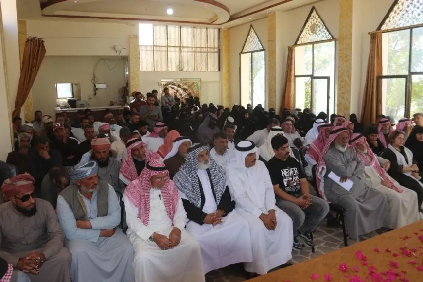 تأكيد على دعم قسد خلال اجتماع جماهيري في هجين 