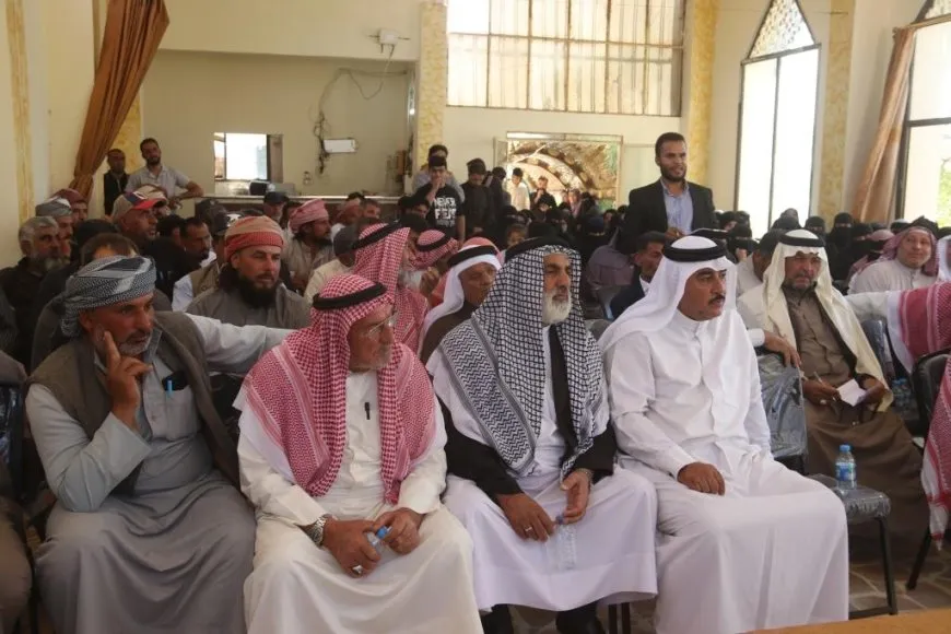 تأكيد على دعم قسد خلال اجتماع جماهيري في هجين 