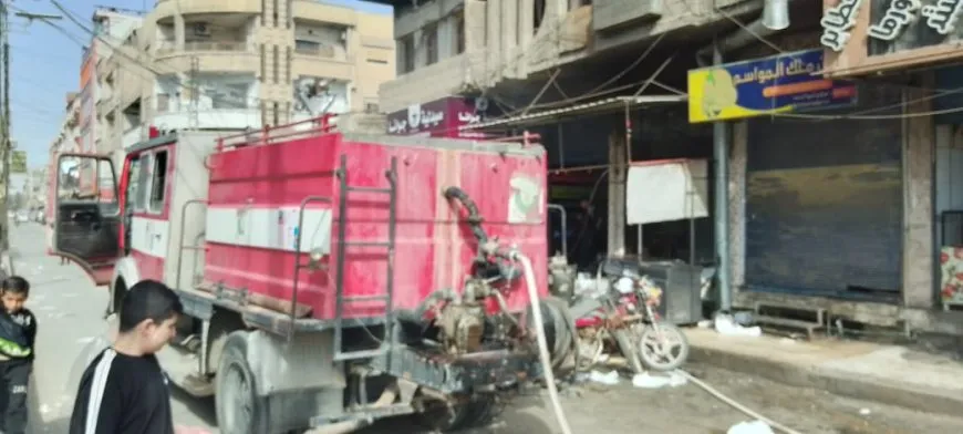 إصابة 4 أشخاص في انفجار أسطوانة غاز بمدينة قامشلو