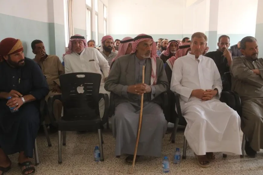 اجتماع جماهيري لشرح الوضع السياسي والاستماع لمطالب الأهالي في دير الزور