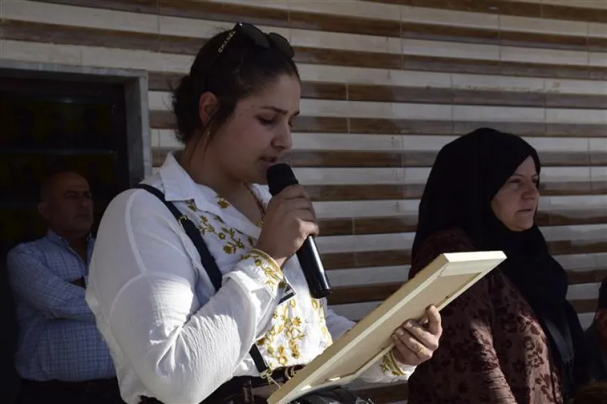 تشييع جثمان شهيد في مدينة تل تمر