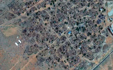 صور أقمار اصطناعية تكشف استمرار المجازر غرب السودان