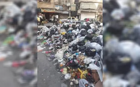 الحكومة الانتقالية في سوريا تفشل بجمع القمامة وتلجأ لتبرعات الأهالي