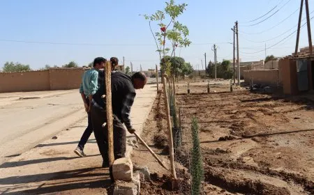 أهالي تل معروف ينفذون 5 مشاريع خدمية حيوية عبر العمل التشاركي