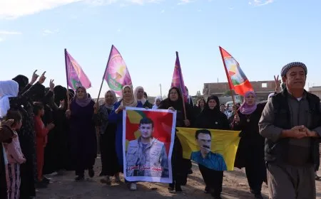 مراسم غيابية لمقاتل من قوات الدفاع الشعبي بريف كركي لكي