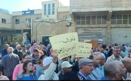 مظاهرتان ضد الحكومة الانتقالية في سوريا