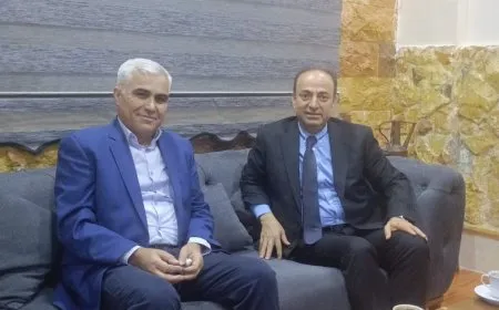 السياسي الكردي أوصمان بايدمر في زيارة لشمال وشرق سوريا