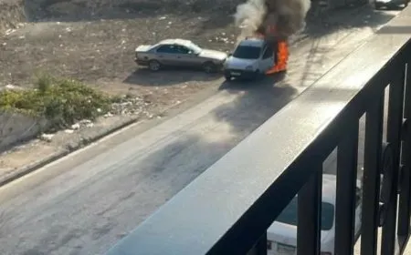 7 جرحى في استهداف إسرائيلي لسيارة جنوب لبنان