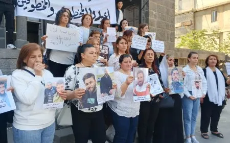 وقفة احتجاجية في السويداء للمطالبة بالإفراج عن معتقلي عدرا