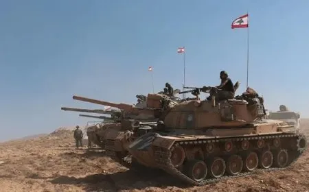 الجيش اللبناني يستنفر عند الحدود السورية