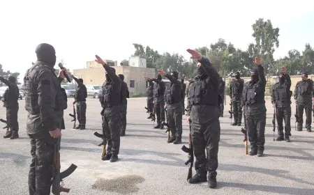 تخريج الدورة الرابعة للضابطة الجمركية وتضم 34 عضواً