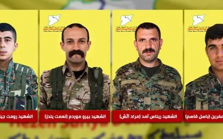 قسد تكشف سجل 4 مقاتلين استشهدوا في أوقات وأماكن متفرقة
