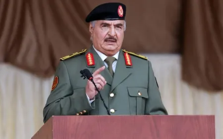 حفتر: الدولة الليبية باتت عاجزة عن أداء مهامها