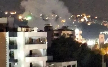 غارات جوية إسرائيلية على "بنى تحتية" لحزب الله جنوب لبنان
