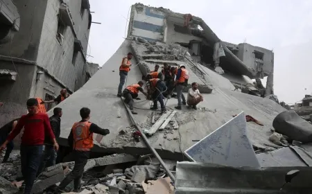 الدفاع المدني في قطاع غزة: مقتل سبعة فلسطينيين في غارات إسرائيلية