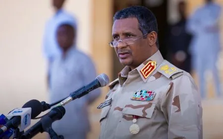 قوات الدعم السريع السودانية تعلن هدنة إنسانية من طرف واحد لثلاثة أشهر