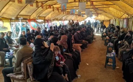 تقديم واجب العزاء لذوي عضو في قوى الأمن الداخلي