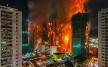 أكثر من 300 قتيل ومفقود في حريق المجمع السكني بهونغ كونغ