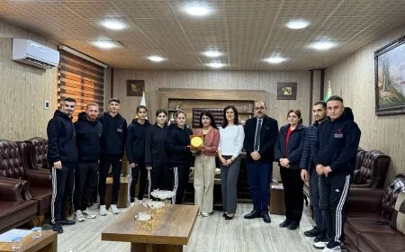 نادي النمور للتايكواندو الدولي يزور الإدارة الذاتية الديمقراطية