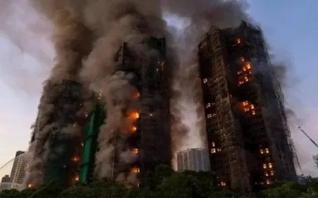 83 قتيلاً و250 مفقوداً حصيلة حريق المجمعات السكنية في هونغ كونغ