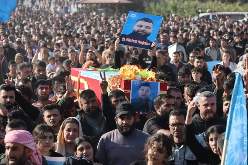 تشييع جثمان شهيد واستذكار 3 شهداء في مقاطعة الفرات