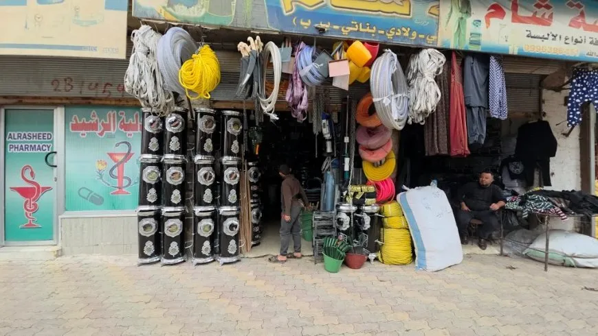 أهالي الرقة يستعدون لفصل الشتاء