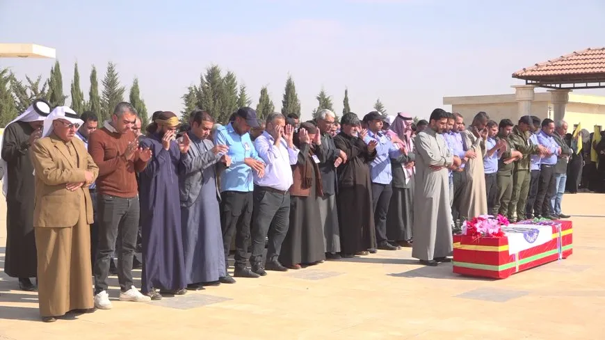 تشييع جثمان عضو مديرية مرور الرقة إلى مثواه الأخير