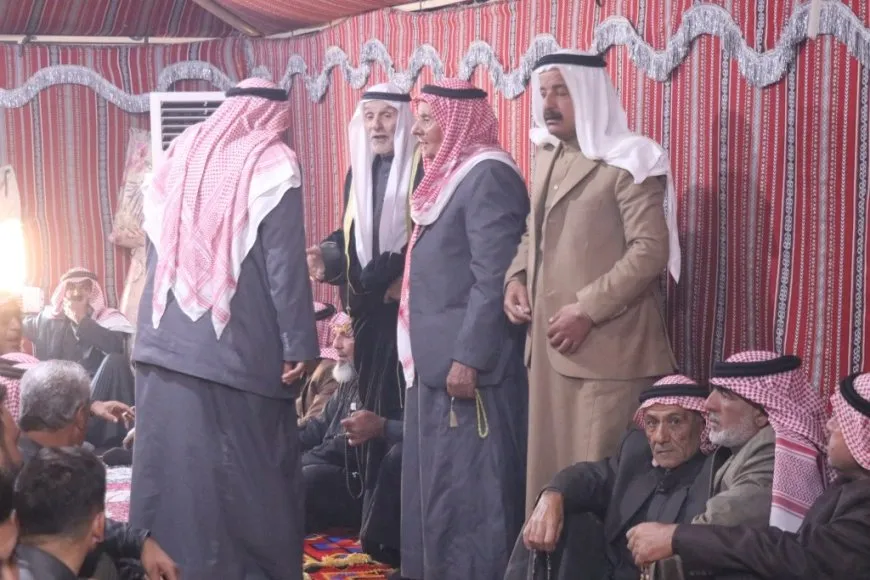 عقد صلح بين عشيرتي الشفرات والعميرات