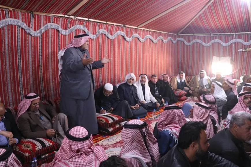عقد صلح بين عشيرتي الشفرات والعميرات