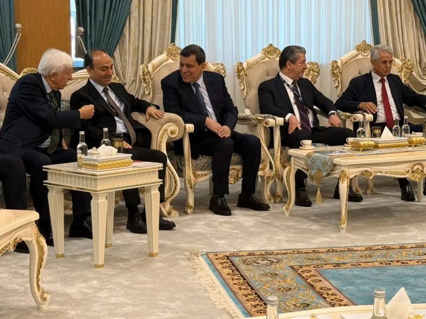 جلسة حوارية لإلهام أحمد وكلمة لمظلوم عبدي في منتدى السلام بدهوك